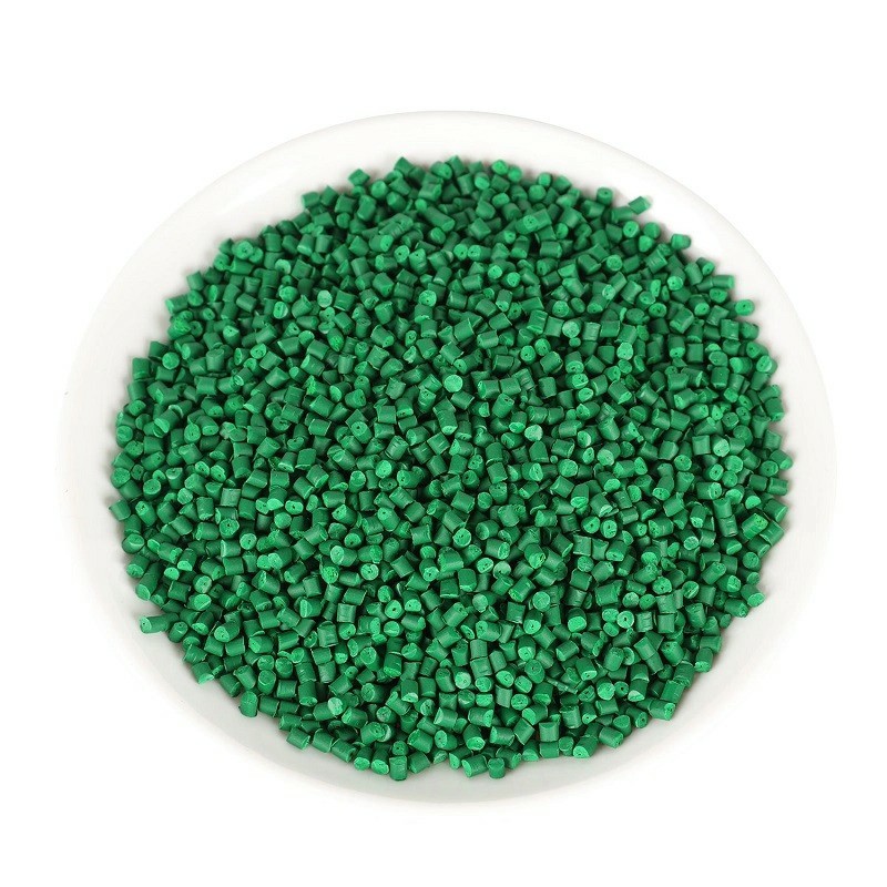 Green Color Masterbatch Plastic