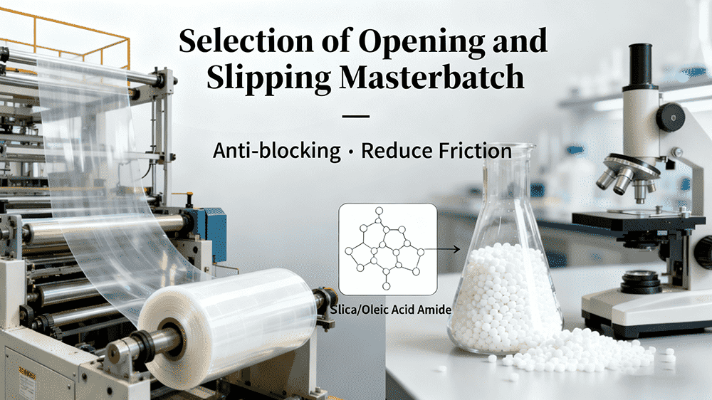 How to Select Opening and Slipping Masterbatch