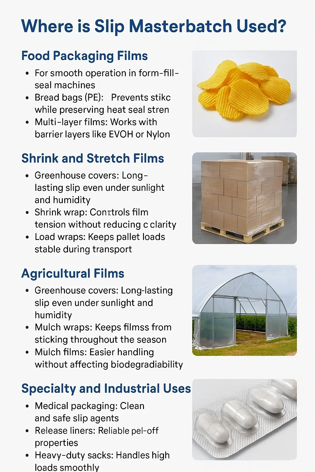 What Is Slip Masterbatch and Its Uses?